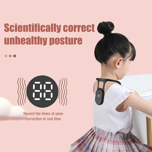Intelligent Posture Corrector Portable Posture Correction Device Anti-Humpback Protect Eyesight for Adult and Children