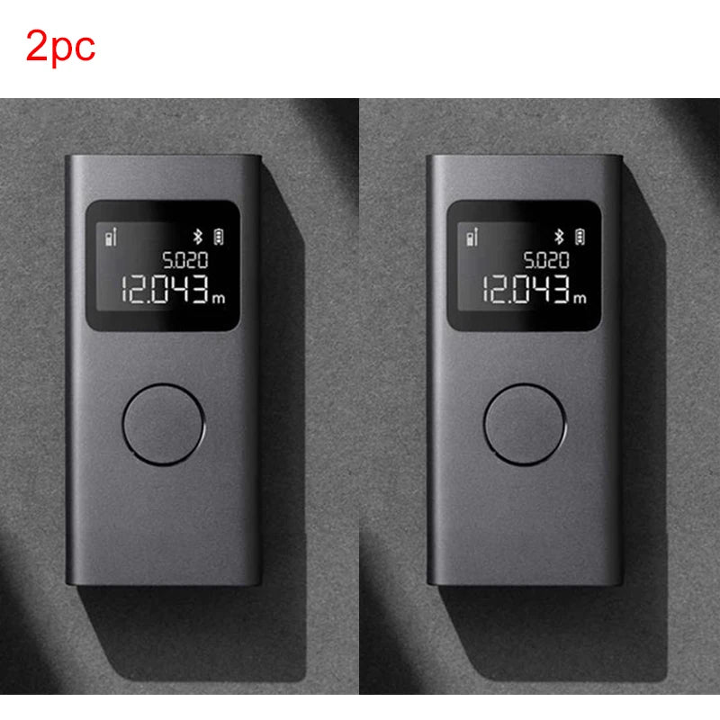 Mijia Smart Laser Range Finder Tape Measure Work with Mi Home APP Laser Rangefinder Real Time Distance Meter LCD Display