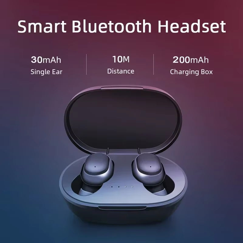 Original A6S TWS Wireless Bluetooth Headset with Mic Air Pro Earbuds for Xiaomi Noice Cancelling Earphone Bluetooth Headphones