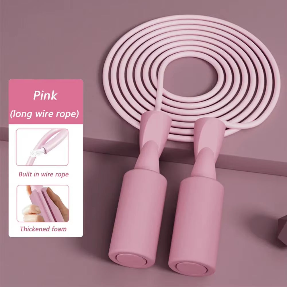 With Heavy Ball Cordless Skipping Rope Yoga Boxing Sports and Fitness Training Aerobics Portable Fast Jump Rope for Woman，Man