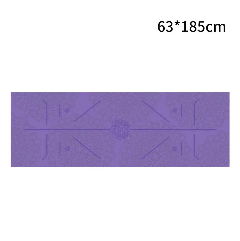 Hot Yoga Mat Towel 185*63Cm Printed Yoga Towel Non Slip Fitness Workout Mat Cover for Pilates Gym Yoga Blankets