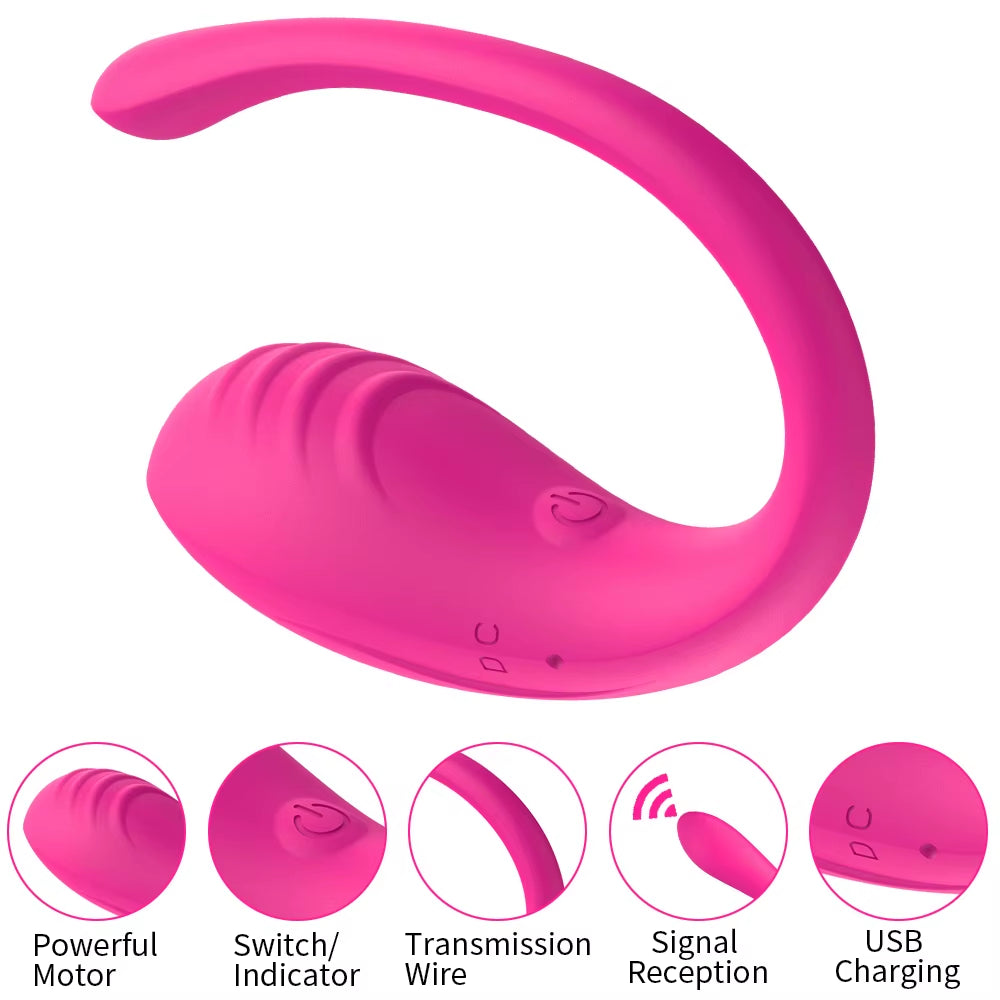 Upgraded APP Control Vibrator 9 Powerful Vibrating Vaginal Ball Wearable Stimulator Erotic Egg Adult Sex Toys for Women Pleasure