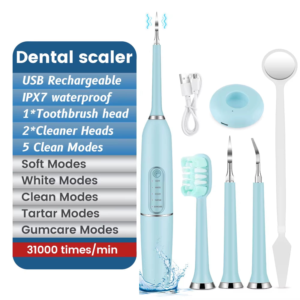 Electric Toothbrush Houseehold Whitening IPX7 Waterproof Toothbrushes Automatic Tooth Brush Dental Calculus Remover Dental