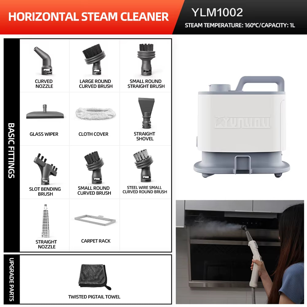 Handheld Steam Mop Cleaning Machine High Temperature Steam Cleaner Casa Inteligente Cleaner Washing Machine