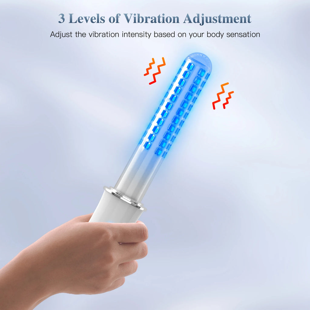 KTS Vaginal Vibrator Wireless Vaginal Massager Red Light Therapy Device for Vaginitis Female Sex Wand Vaginal Tightening Device