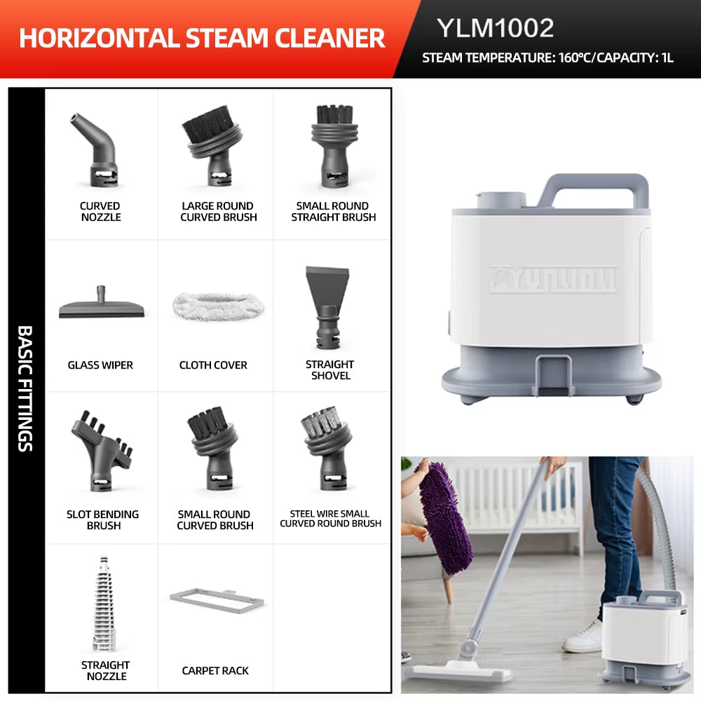 Handheld Steam Mop Cleaning Machine High Temperature Steam Cleaner Casa Inteligente Cleaner Washing Machine