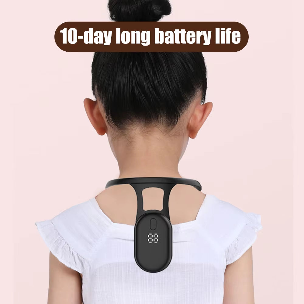 Intelligent Posture Corrector Portable Posture Correction Device Anti-Humpback Protect Eyesight for Adult and Children