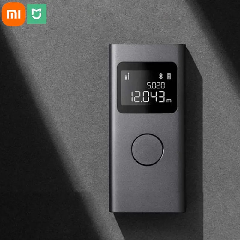 Mijia Smart Laser Range Finder Tape Measure Work with Mi Home APP Laser Rangefinder Real Time Distance Meter LCD Display