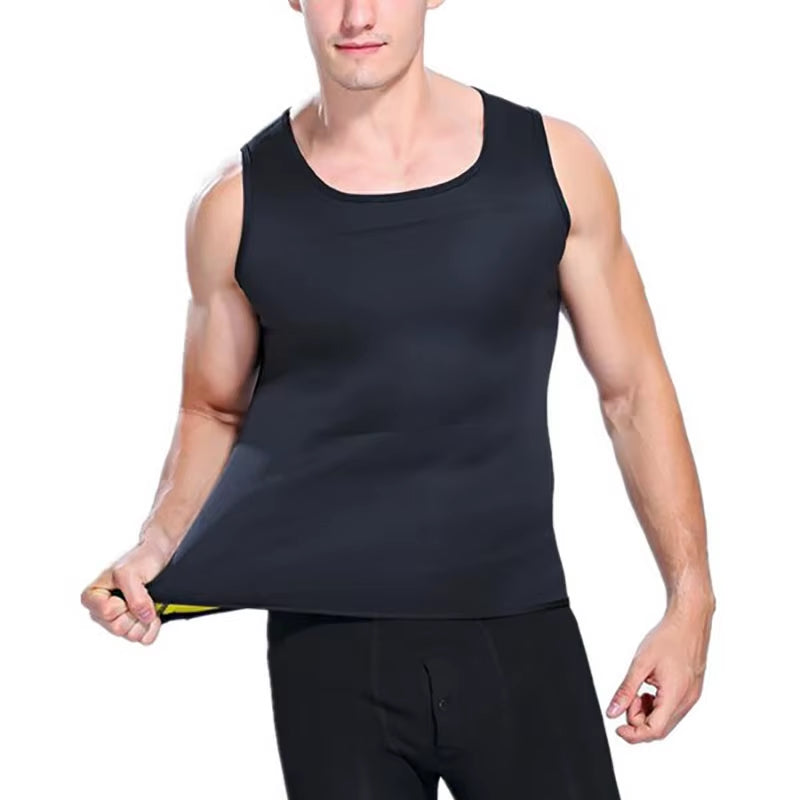 Men'S Slimming Body Shaper Modeling Vest Belt Belly Men Reducing Shaperwear Fat Burning Loss Weight Waist Trainer Sweat Corset