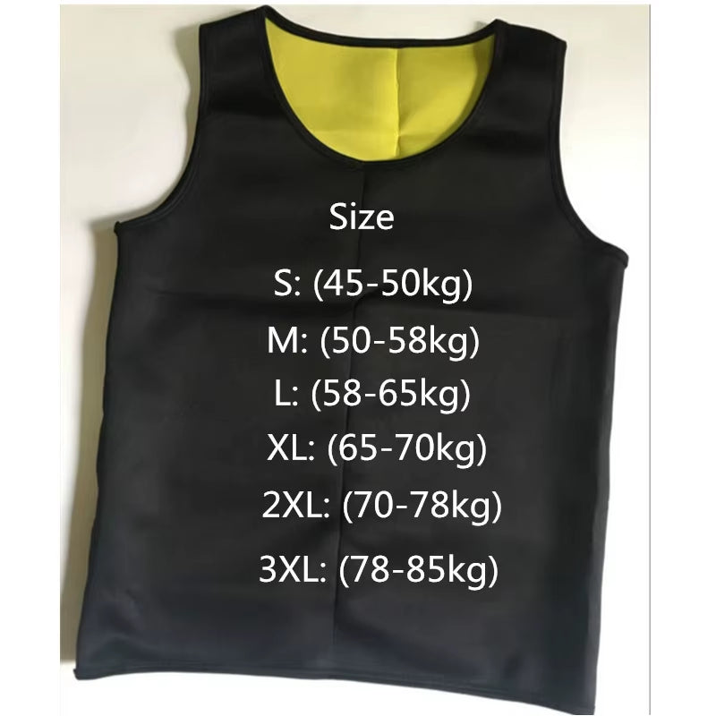Men'S Slimming Body Shaper Modeling Vest Belt Belly Men Reducing Shaperwear Fat Burning Loss Weight Waist Trainer Sweat Corset